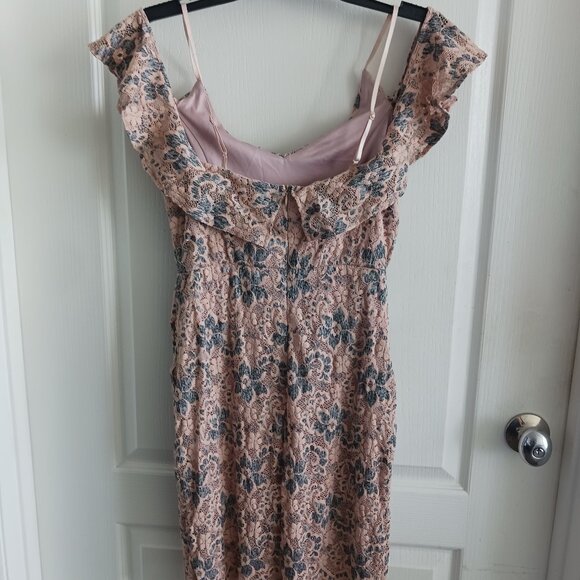 ASTR THE LABEL Pink Gret Lace Mini Dress Sz.M - Picture 16 of 16